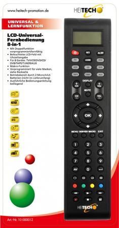 Image of Heitech Universal Remote Controll *LCD* (IT7043)